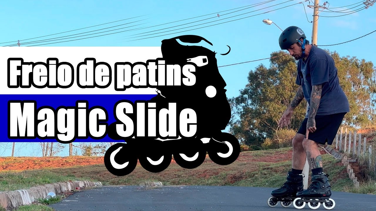 Freio avançado de patins em ladeira | Magic Slide com Felipe Zambardino
