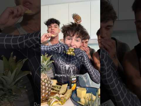 We love pineapple 🍍 #pineapple #funny #boys #happiness #shorts #viral