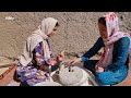 Village life  cooking the most traditional rural food of afghanistan