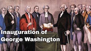 30th April 1789: George Washington inaugurated as the first President of the USA