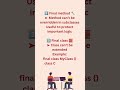 What Does final Mean in Java? 🔐 | Java Interview Trick #shorts