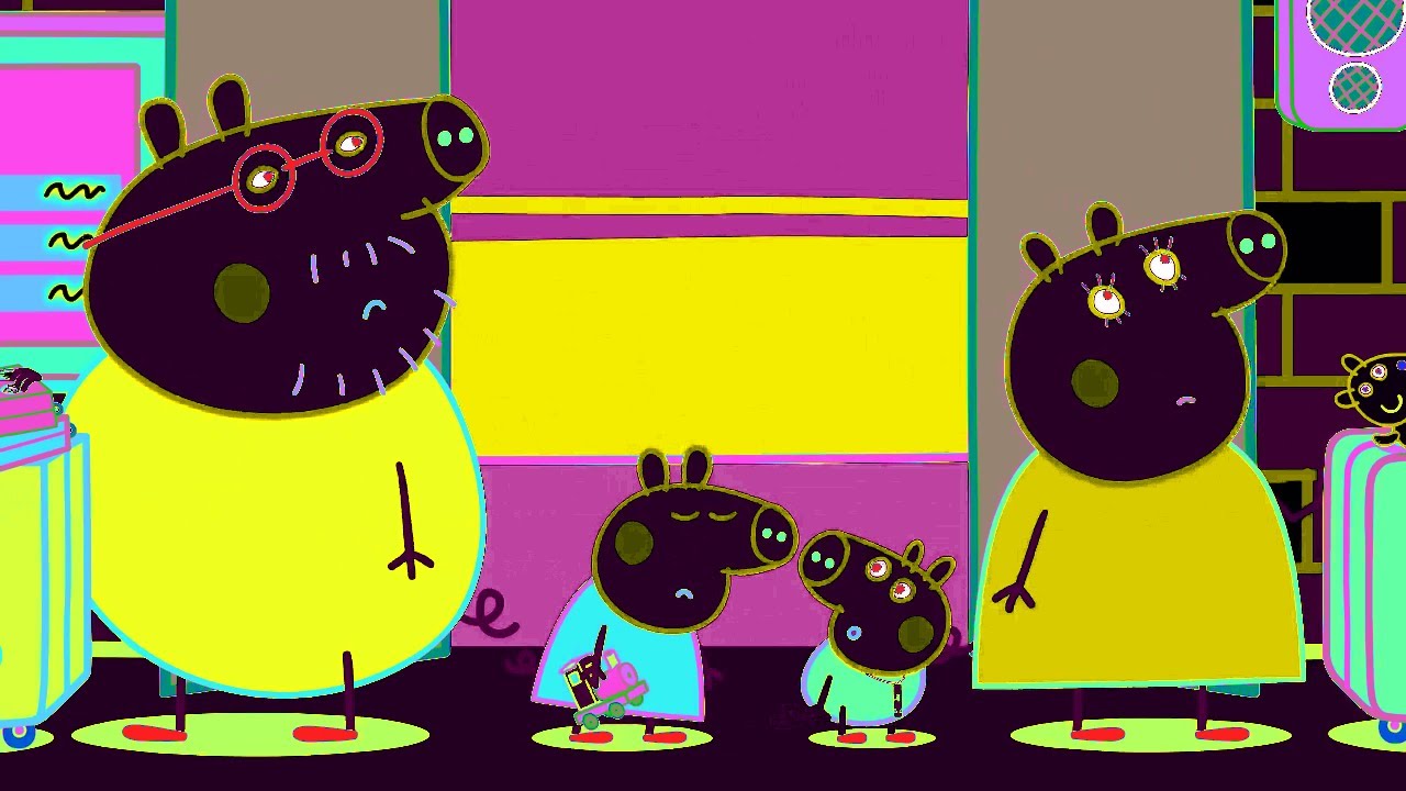 Don't Worry Folks, The Next Train Is 5 Minutes - Peppa Pig (Sponsored by: Gamavision Csupo Effects)