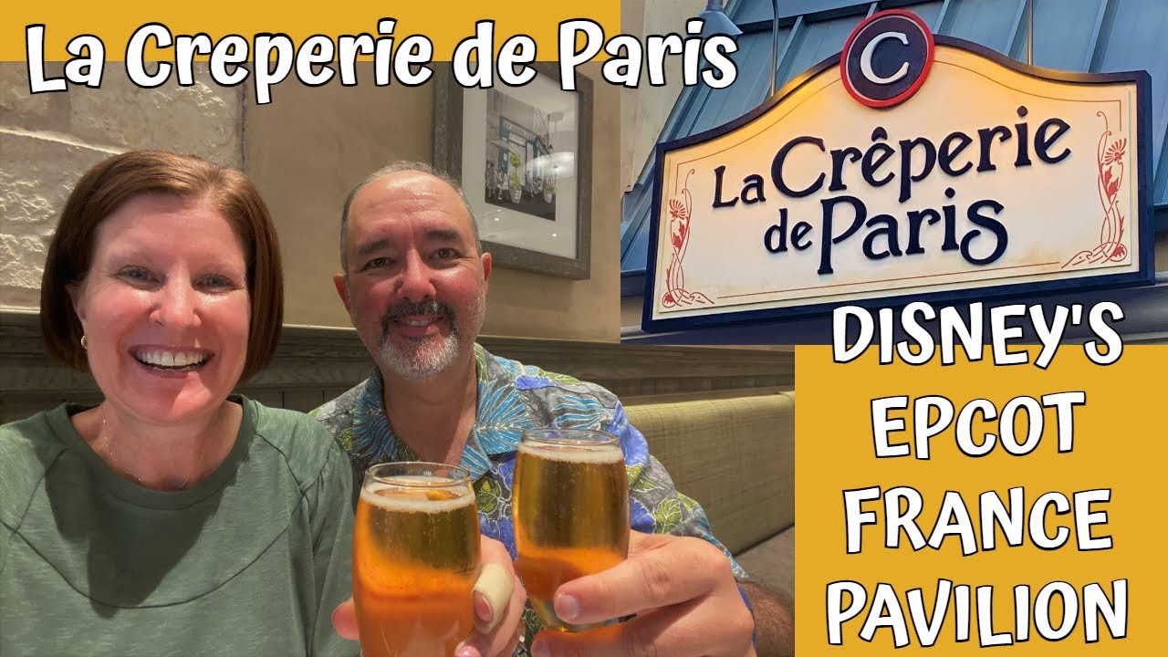LA CREPERIE de PARIS / NEW at DISNEY'S EPCOT / FRANCE PAVILION