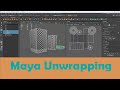 UV Map Anything in 5 Minutes with Maya #unwrapping #maya #uv #uvuwrap