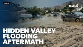 Hidden Valley residents faced with flooding aftermath