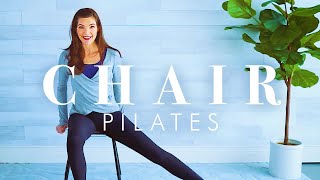 Chair Pilates Cardio Workout for Seniors & Beginners // Feel Good Seated Exercises
