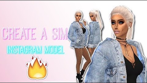 Create a sim || INSTAGRAM MODEL