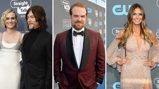 Stranger Things’ David Harbour and The Walking Dead’s Norman Reedus shine on the Critics Choice