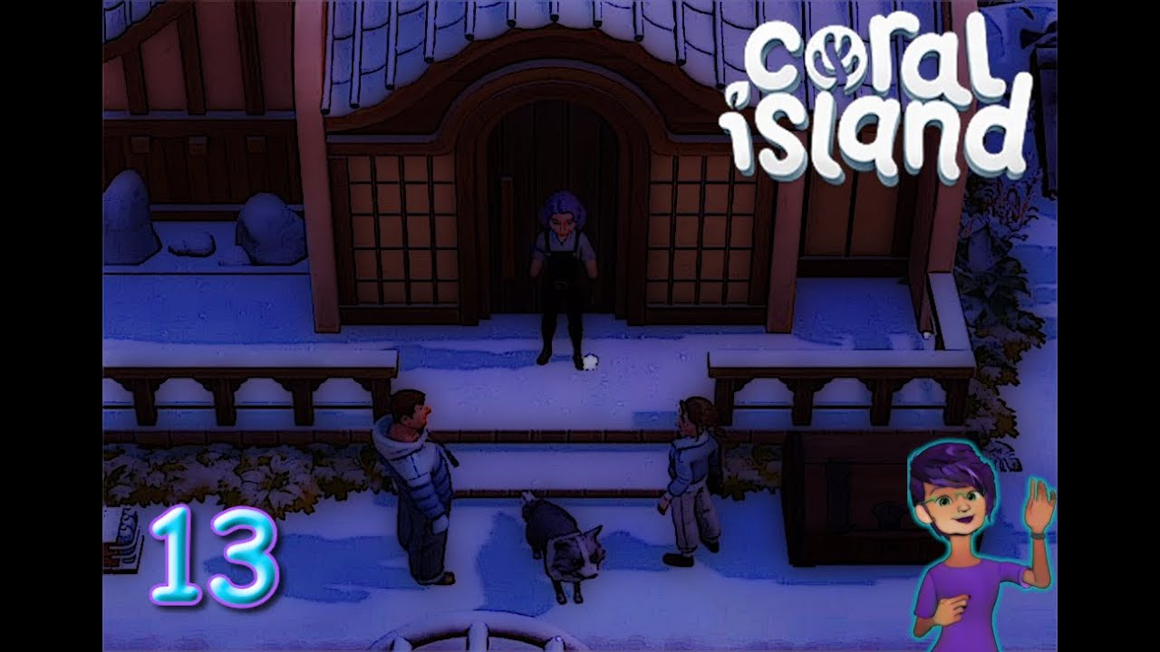 New Pets on the Farm! Dog, Cat, and a Day of Diving | Coral Island Ep. 13