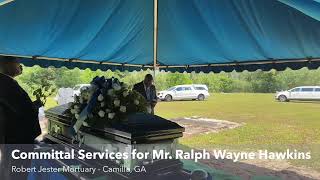 Celebration of Life for Mr. Ralph Wayne Hawkins