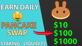 कैसे कमाए $10 से $100 Daily From PANCAKE SWAP Through LIQUIDITY & STAKING screenshot 3