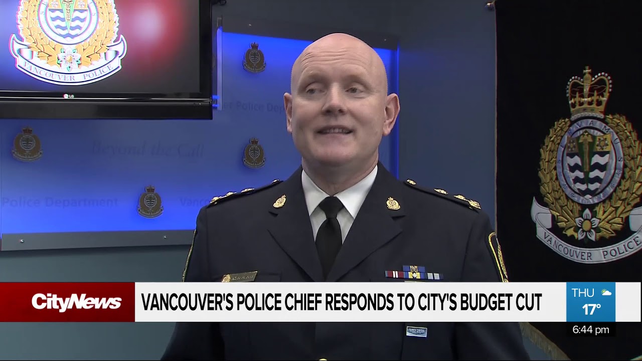 EXTENDED: Interview with VPD Chief Adam Palmer following City Council budget cuts