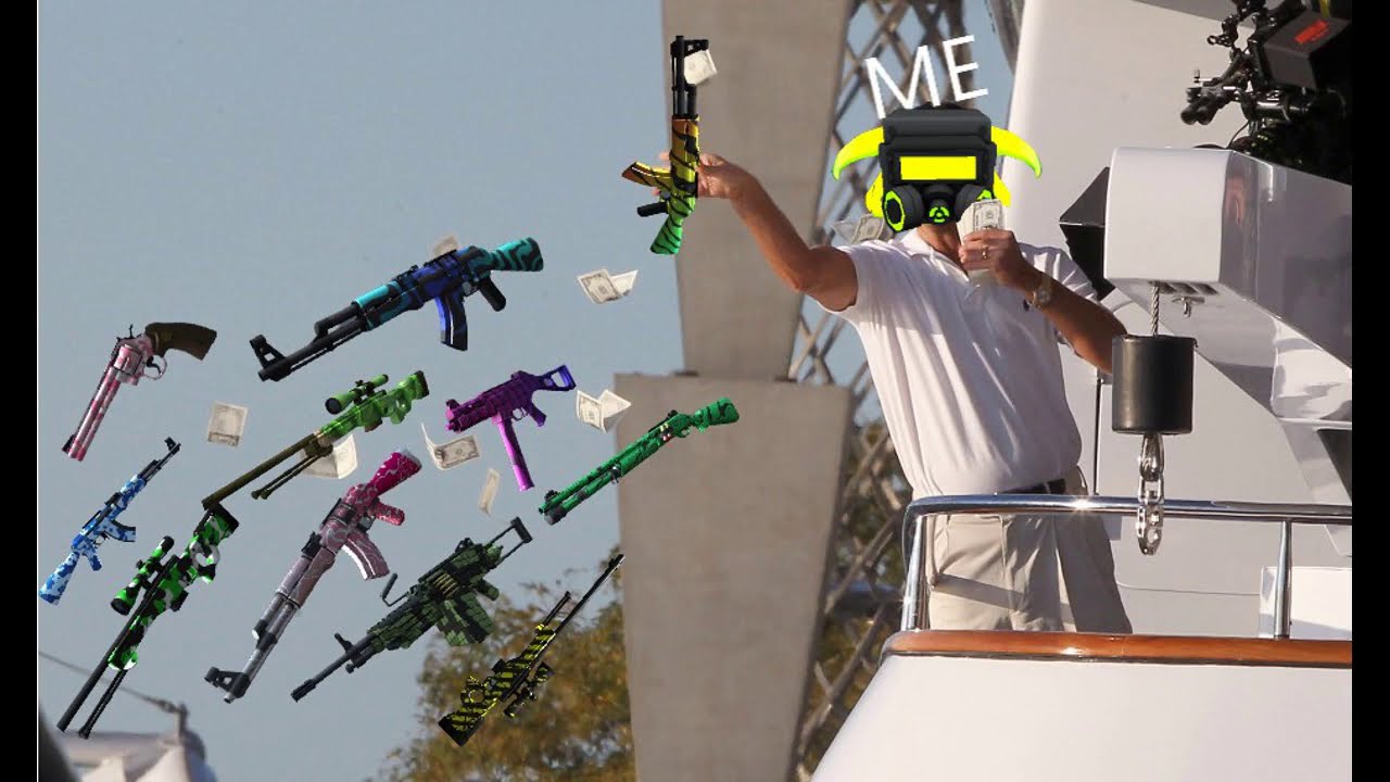 Insane Giveaway in Krunker Lobby - BASICGAMER2000