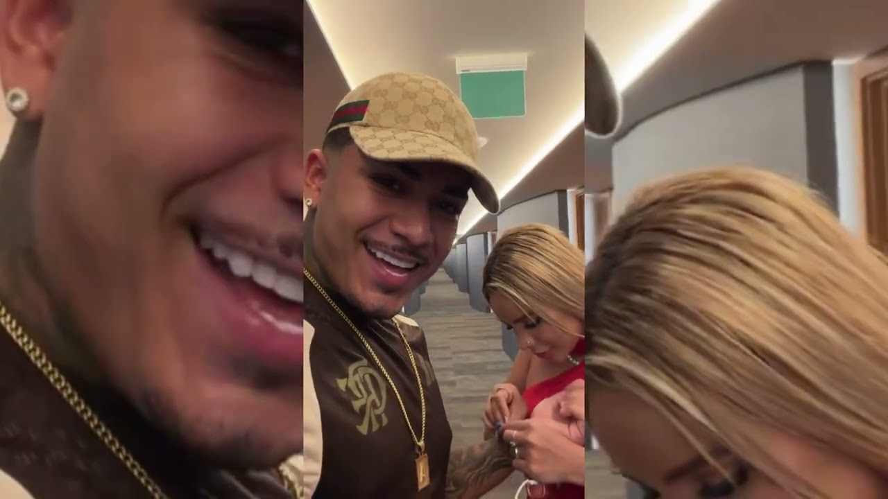 Arthur Braz recebe uma linda surpresa especial da namorada