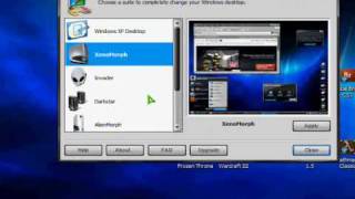 how to get alienware theme for xp ( with sounds ) screenshot 3
