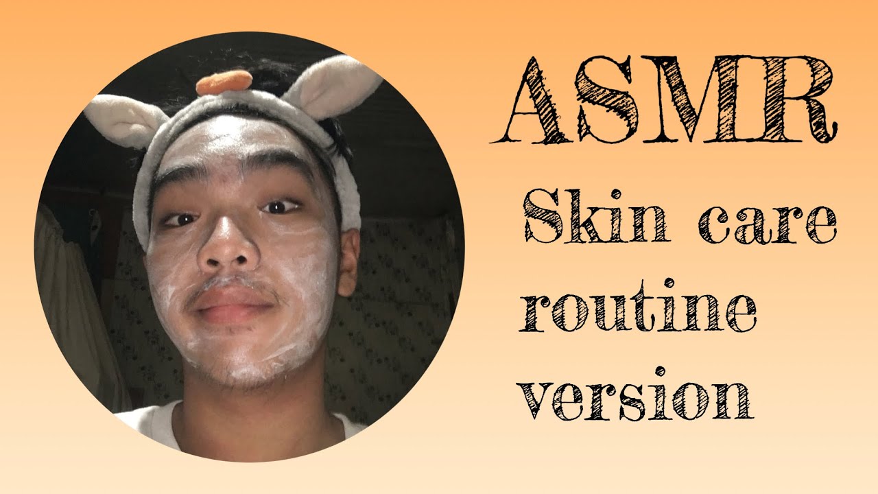 ASMR CHALLENGE (Skin care routine version) YouTube