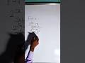 Root of the problem #mathematics #video #algebratips