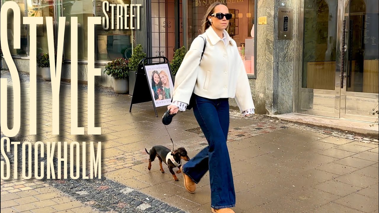+7°C Солнечный и Ветреный Стокгольм ☀️| Весенний Уличный Стиль | Что Носят Люди | Тренды Моды 2024