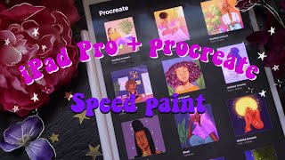 iPad Pro + Procreate Speed paint  Compilation