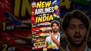 DAY-30 3 NEW Airlines Coming To India?!✈️ #airplane #aeronauticalengineering#trending #viral #facts