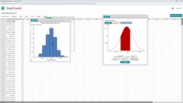 HW 7.2: Relative Frequency and Normal Distribution Area