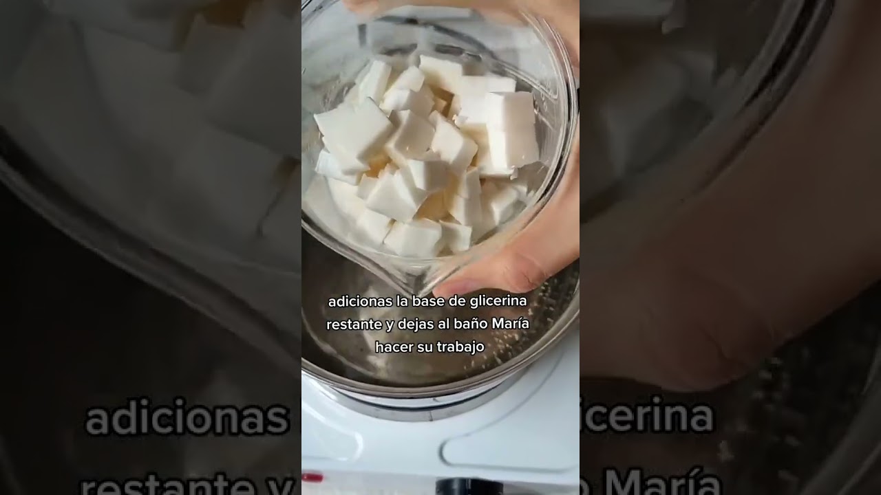 MI SECRETO PARA DERRETIR LA BASE DE GLICERINA Y QUE QUEDE FLUIDA