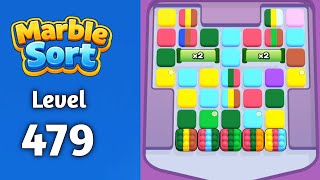 Marble sort Level 479 walkthrough solution 