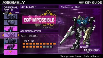 Armored Core Silent Line Portable - AI Arena Karasawa fanatics