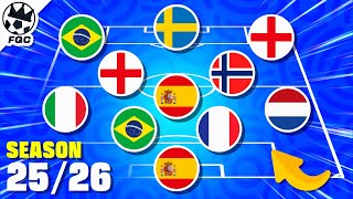 GUESS THE FOOTBALL TEAM BY PLAYERS' NATIONALITY | FOOTBALL QUIZ 2025 ⚽️👑