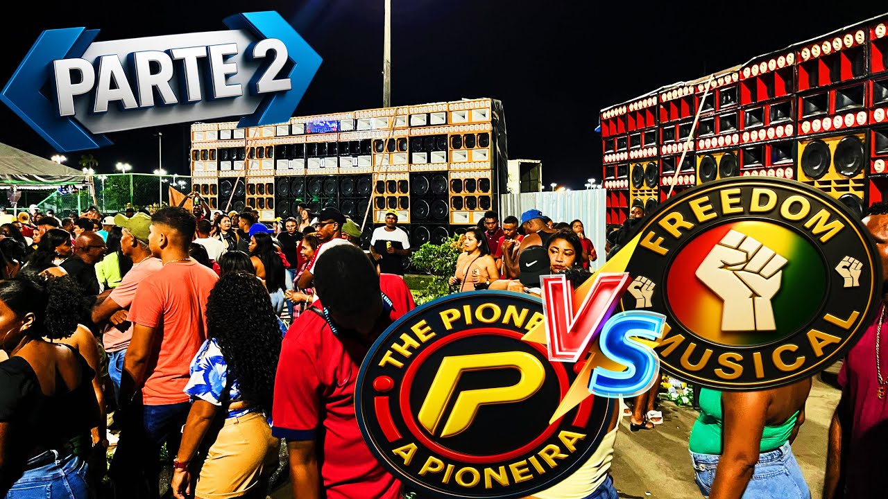 BARRACÃO DE SÃO PEDRO COM AS RADIOLAS FREEDOM MUSICAL X THE PIONEER (PARTE 2)