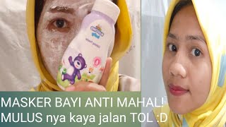 masker bedak bayi || by buniszone
