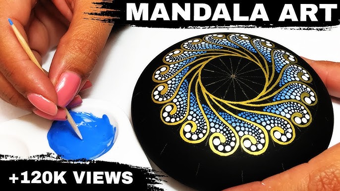 Unboxing of Mandala art kit, Dot Mandala tools