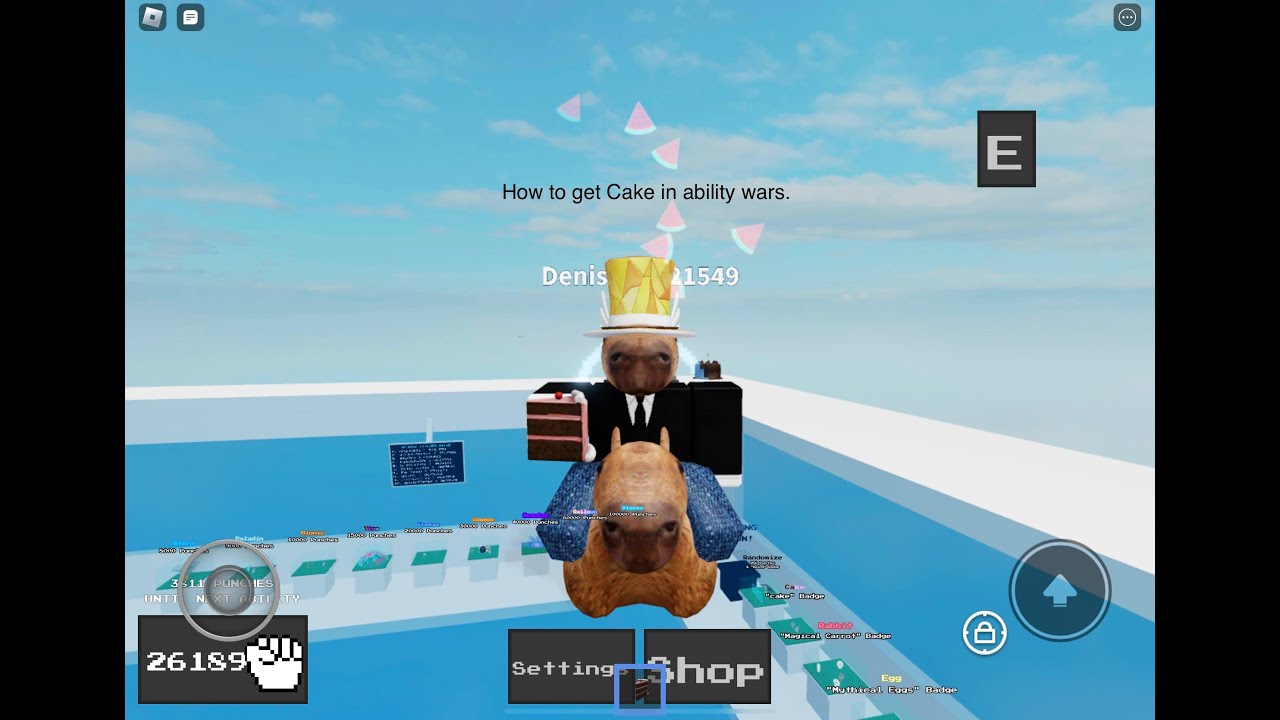 How to get the cake/cake badge in Ability Wars - YouTube