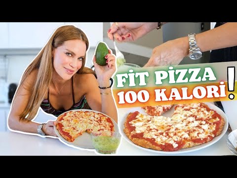 Sadece ''100 KALORİ FİT PİZZA!\