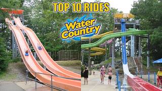 Top 10 Rides at Water Country