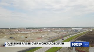 Construction worker killed in crash on site of planned data center