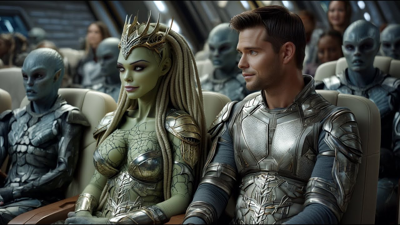 Я искал место, где можно сесть — инопланетная принцесса взяла меня за запястье и сказала: «Садись...