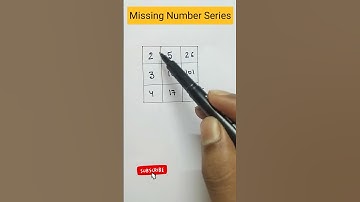 Missing number series Question | Reasoning tricks for SSC Banking and other exams #shorts