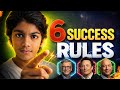 6 Success Rules That Will Change Your Life Forever ?| Success Mindset