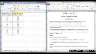 Math 117 Spring 15 - Project 3  - Introductions and Problem 1