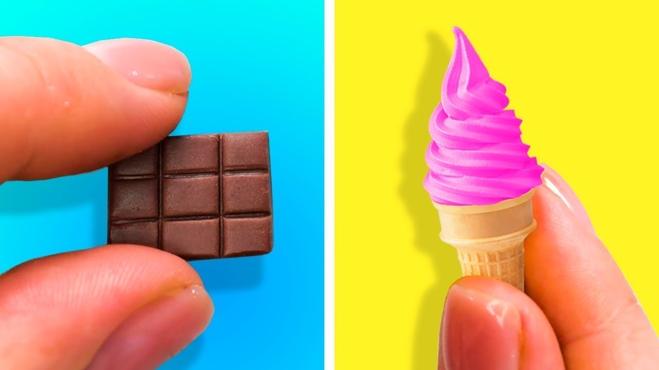 29 CRÉATIONS DIY MIGNONNES AVEC DE L’ARGILE POLYMÈRE QUE TU PEUX RÉALISER