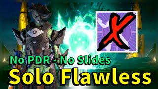 Solo Flawless 390 Crotas End on Titan - No PDR or Powerslides
