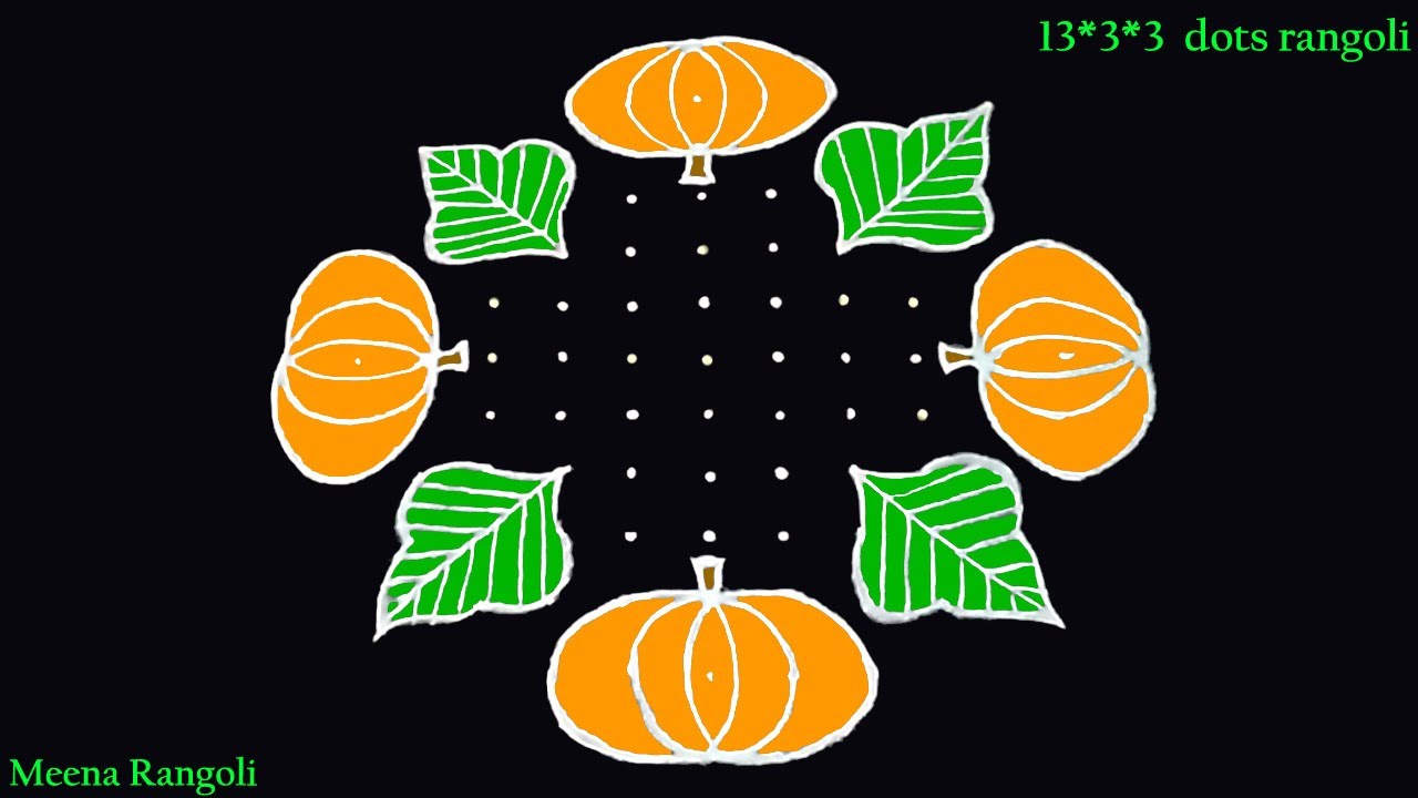 sankranthi rangoli design - sankranthi muggulu - pongal kolam designs ...