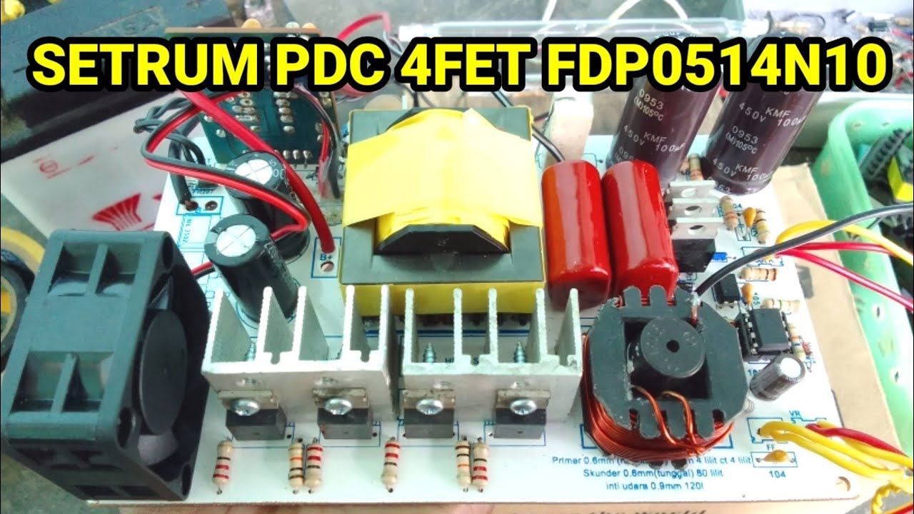 REVIEW SETRUM PDC 4FET IRIT AKI SUARA KENCENG