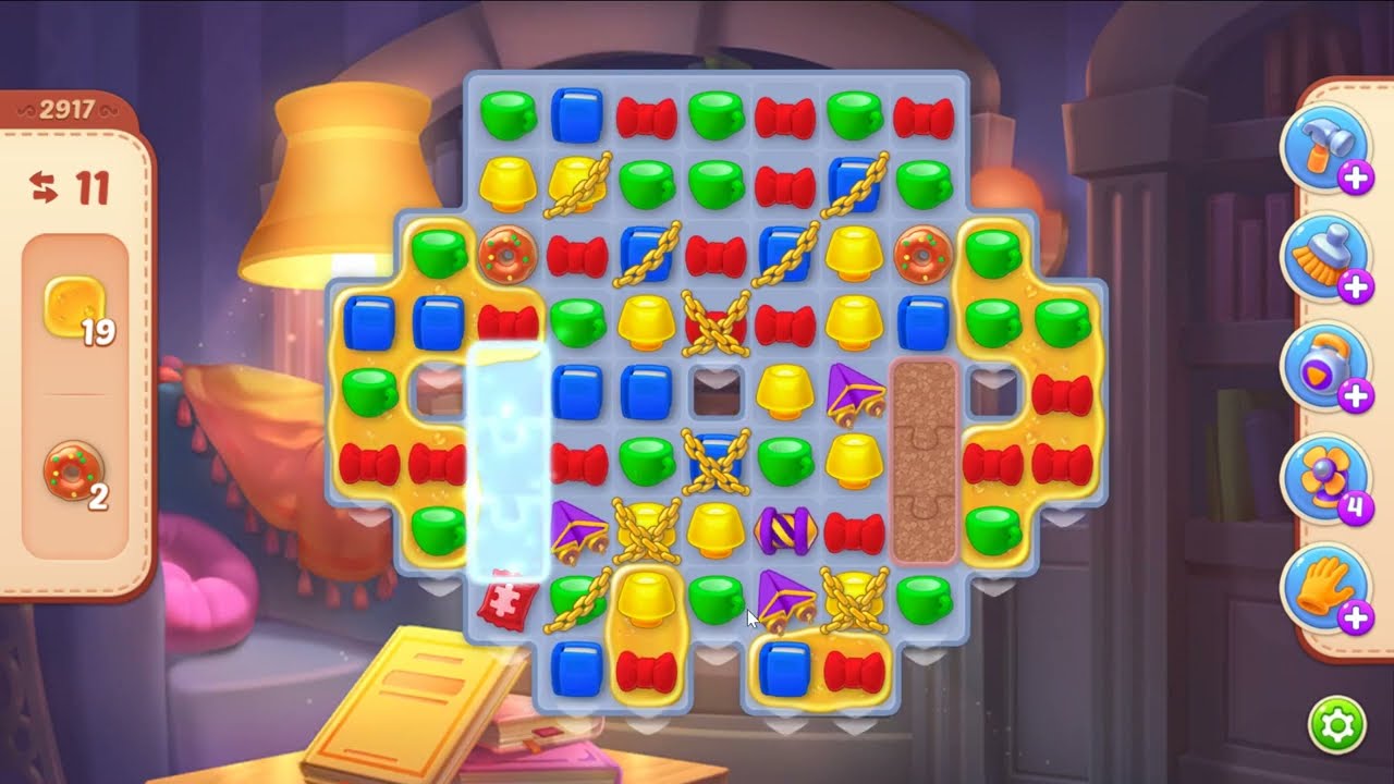 Master Bubunka's 15-Move Strategy for Homescapes Level 2917