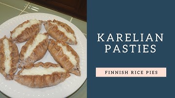 Karelian Pasties (Finnish Rice Pies)