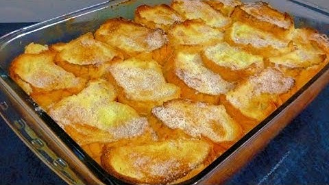 SEM FRITURA E SEM SUJEIRA 😱 RABANADA DE NATAL PERFEITA A MELHOR QUE VOCÊ VAI COMER!