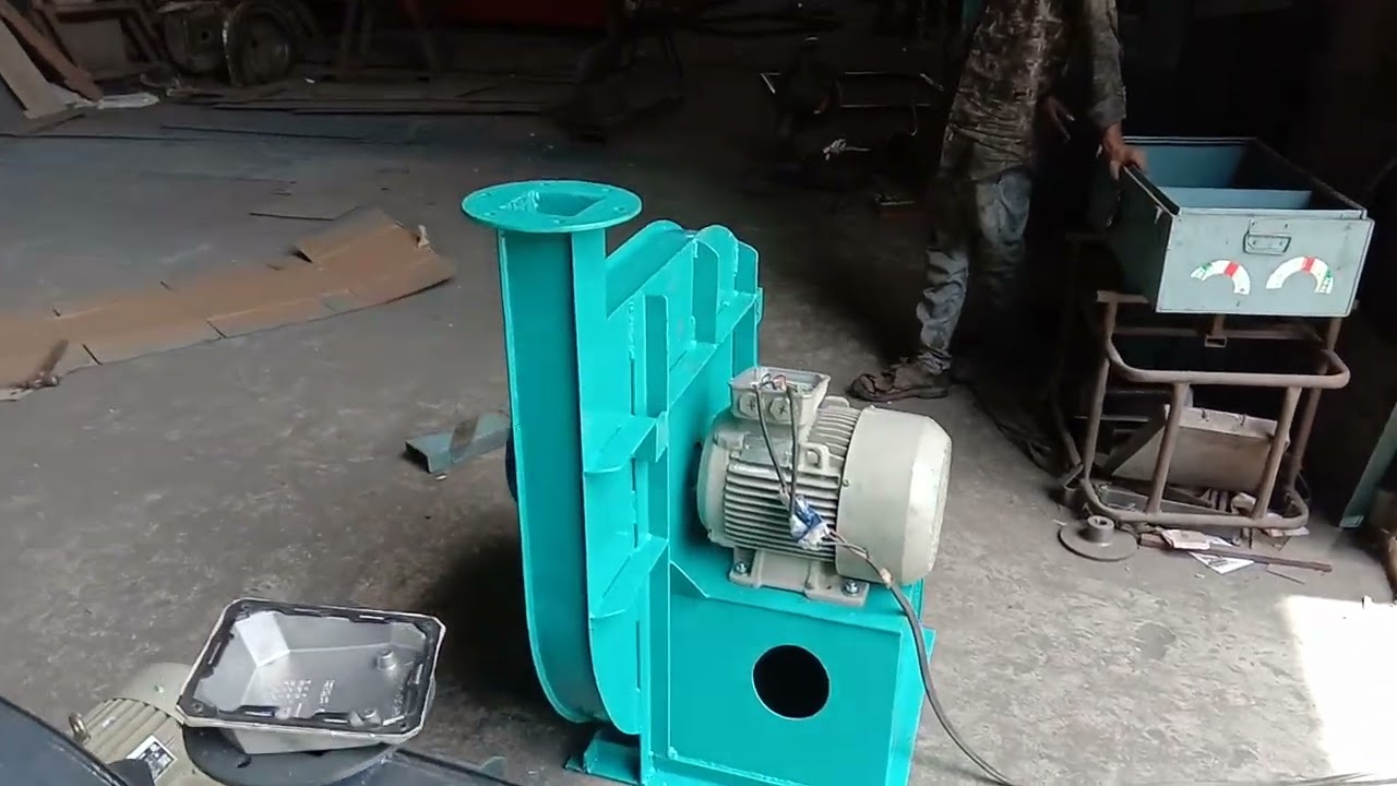 High Pressure Blower Trial run