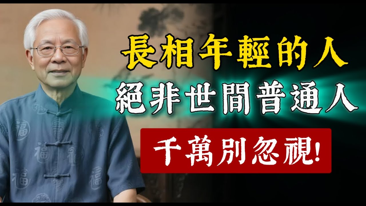 為什麼有些人看起來永遠比同齡年輕？修心真的能改變長相！越善良的人，越年輕。