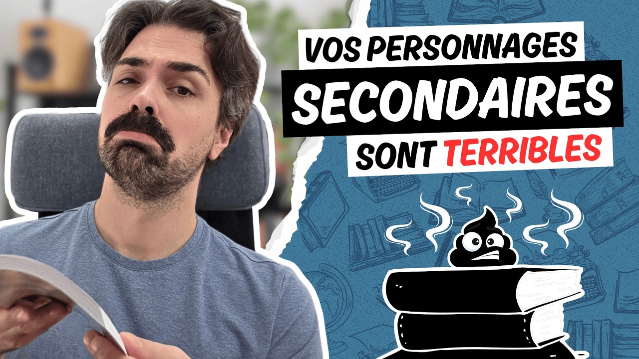 Comment écrire vos PERSONNAGES SECONDAIRES